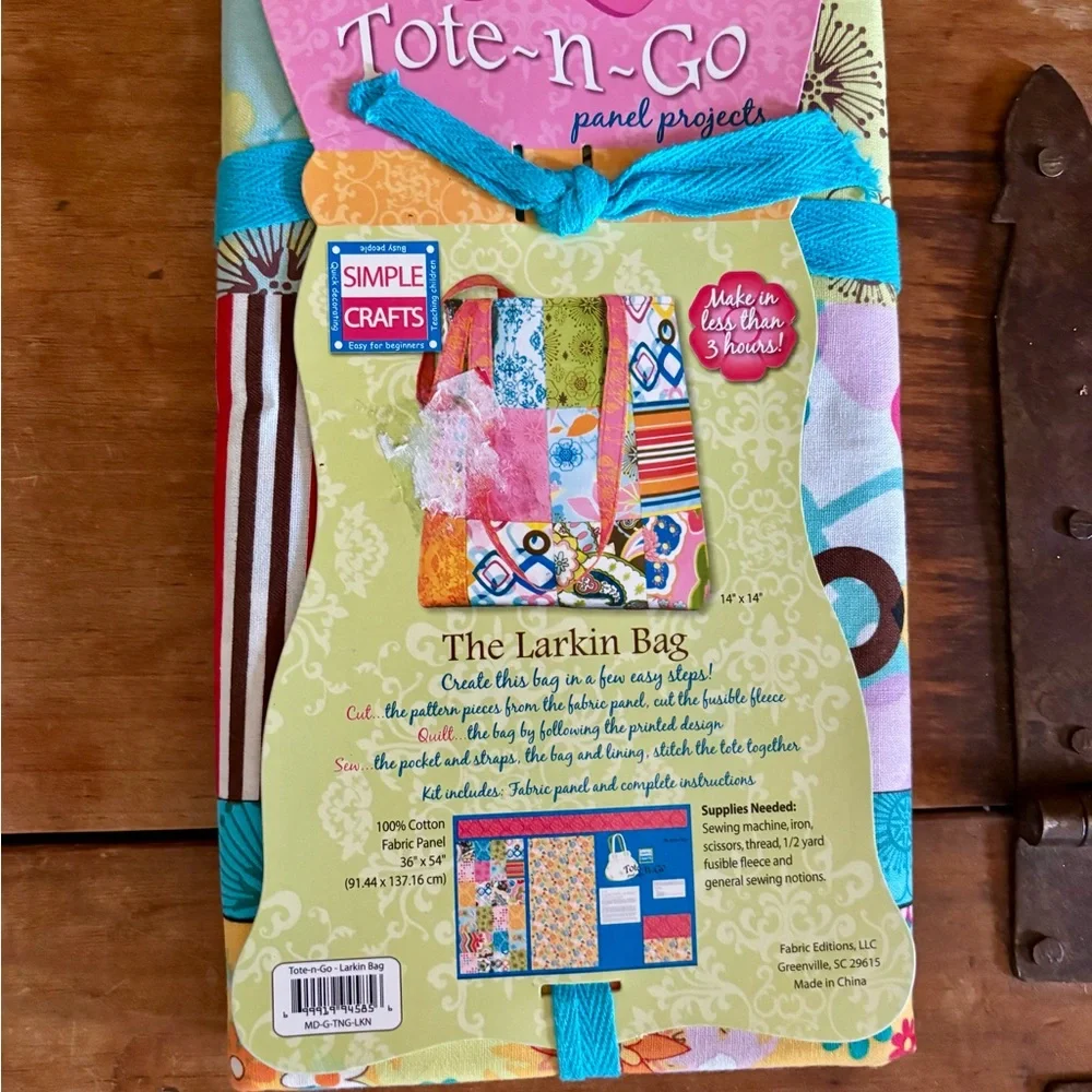 Sewing Party! Tote Bag, Apron and fixings to Sew Them